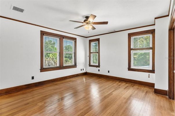 Empty room, Interior, Wood Texture Flooring