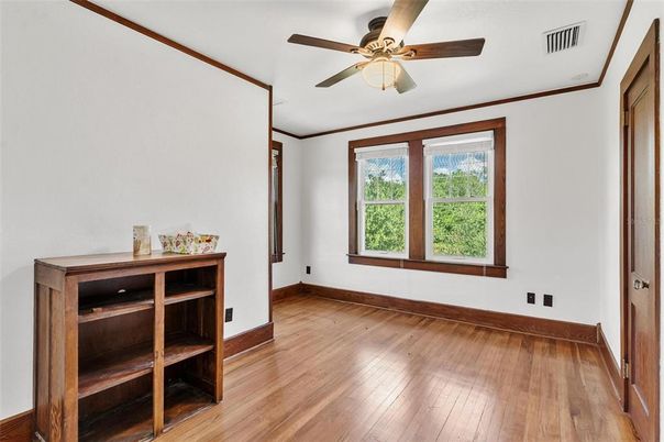 Empty room, Interior, Wood Texture Flooring