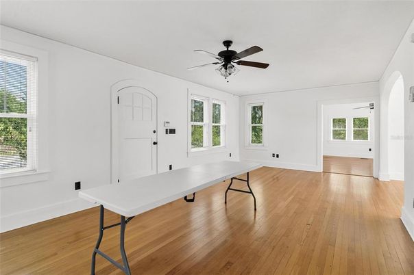 Empty room, Interior, Wood Texture Flooring