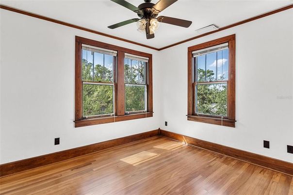 Empty room, Interior, Wood Texture Flooring