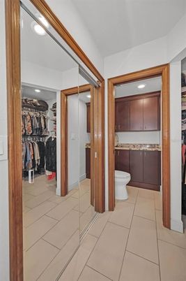 Bathroom, Interior, Recessed Lighting, Walk-in Closets