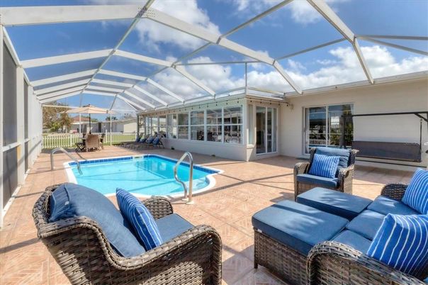 Glass Ceilings, Interior, Pool, Sun Room