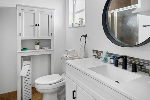Bathroom, Interior, Wood Texture Flooring