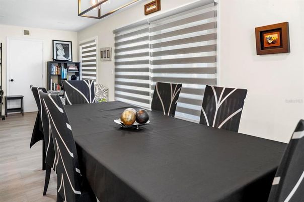 Dining room, Interior, Wood Texture Flooring