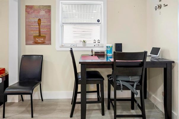 Dining room, Interior, Wood Texture Flooring