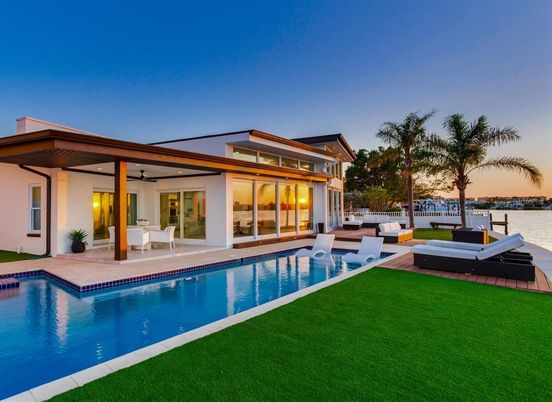 Backyard, Exterior, Pool, Water