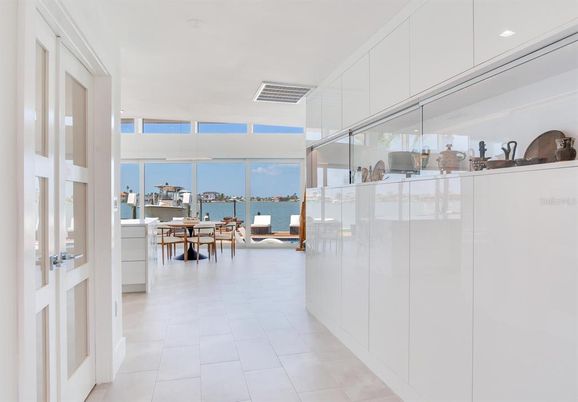 Dining room, Interior, Water