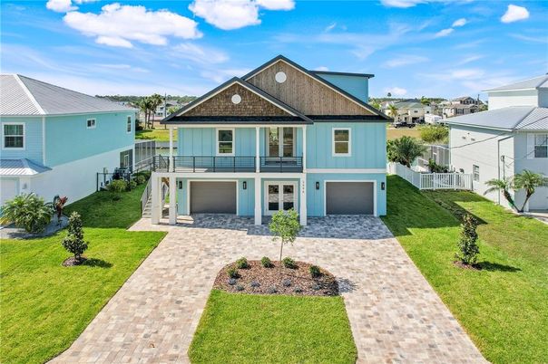 Attached, Backyard, Exterior, Facade, Farmhouse
