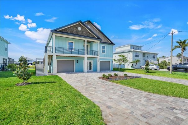 Attached, Backyard, Exterior, Facade, Farmhouse