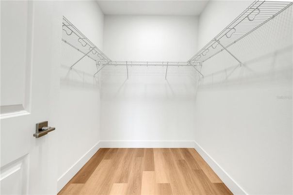 Interior, Walk-in Closets, Wood Texture Flooring