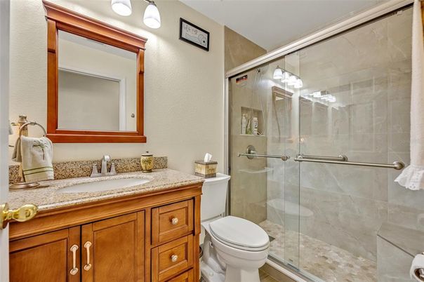 Bathroom, Glass Shower, Interior