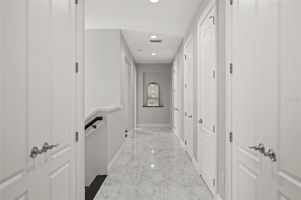 Interior, Marble, Recessed Lighting