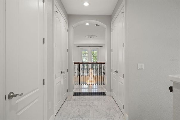 Interior, Marble, Recessed Lighting