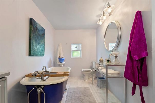 Bathroom, Free Standing Baths, Interior, Marble