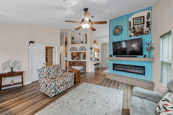 Fireplace, Interior, Living room, Wood Texture Flooring