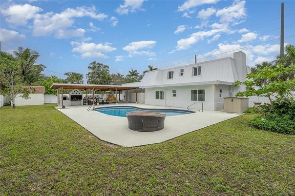 Backyard, Exterior, Pool