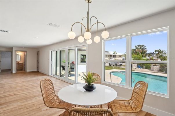 Interior, Pendant Lights, Recessed Lighting, Wood Texture Flooring