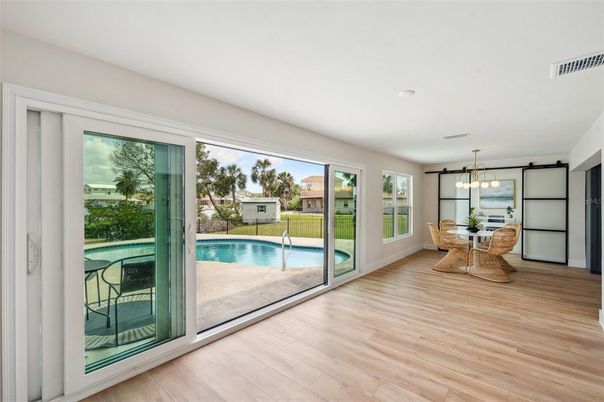Dining room, Interior, Wood Texture Flooring