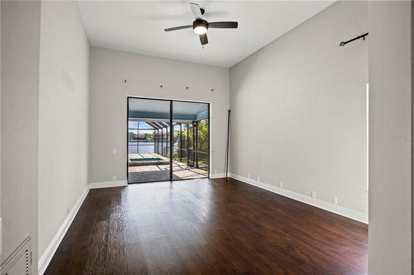Empty room, Interior, Wood Texture Flooring