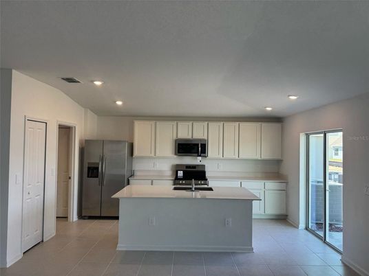 Interior, Kitchen, Recessed Lighting, Stainless Steel Appliances