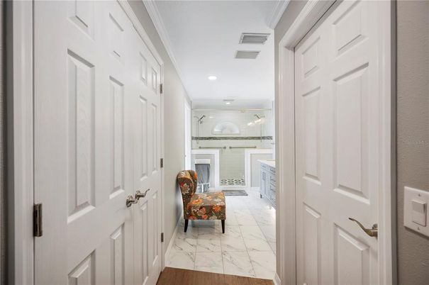 Interior, Marble, Recessed Lighting