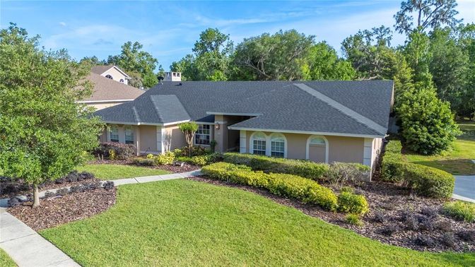 Backyard, Exterior, Facade, Ranch