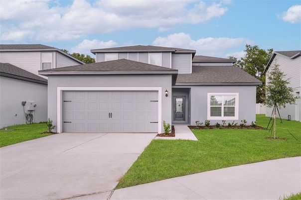 Attached, Exterior, Facade, Ranch