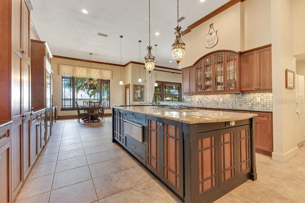 Dining room, Interior, Kitchen, Pendant Lights, Recessed Lighting