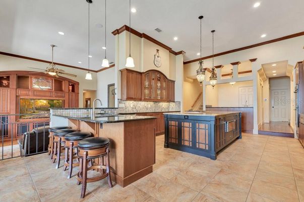 Interior, Kitchen, Pendant Lights, Recessed Lighting