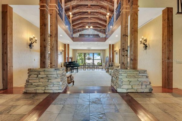 Interior, Piano, Recessed Lighting, Wooden Beams