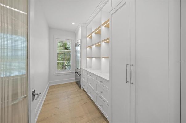 Interior, Recessed Lighting, Walk-in Closets, Wood Texture Flooring
