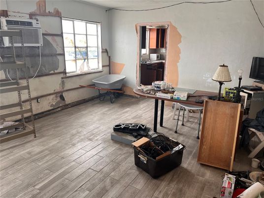 Home Office, Interior, Wood Texture Flooring