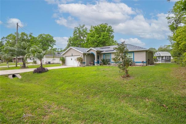 Backyard, Exterior, Solar Panels