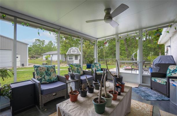 Interior, Sun Room, Wood Texture Flooring