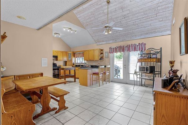 Dining room, Interior, Kitchen
