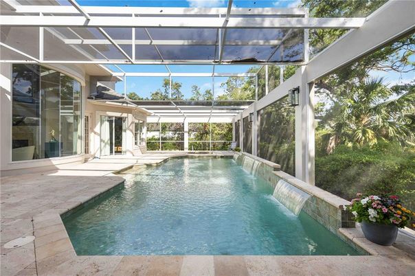 Glass Ceilings, Interior, Pool, Sun Room