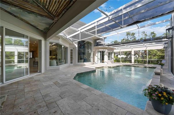 Glass Ceilings, Interior, Pool, Sun Room