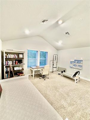 Fitness Equipment, Home Office, Interior, Recessed Lighting