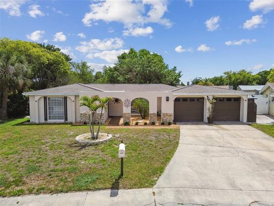 Attached, Backyard, Exterior, Facade, Ranch