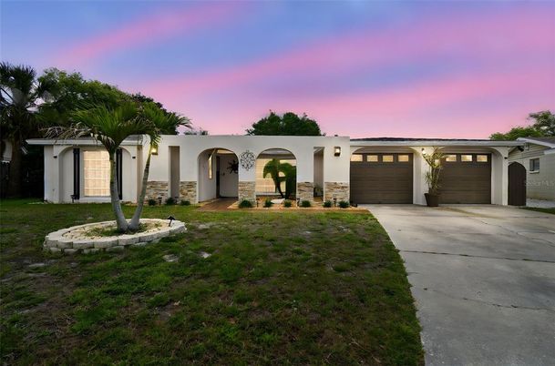 Attached, Backyard, Exterior, Facade, Ranch