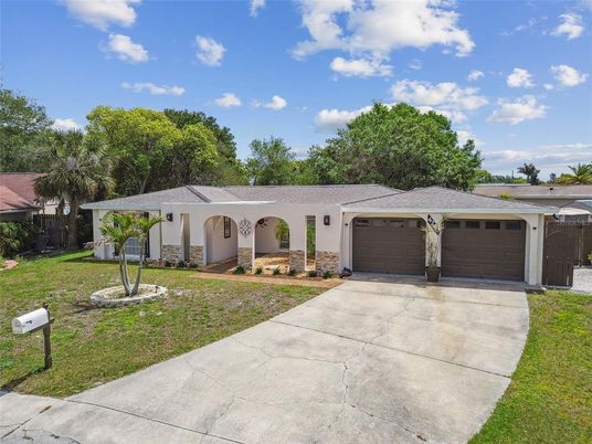 Attached, Backyard, Exterior, Facade, Ranch