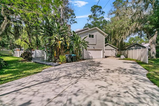 Backyard, Detached Garage, Exterior