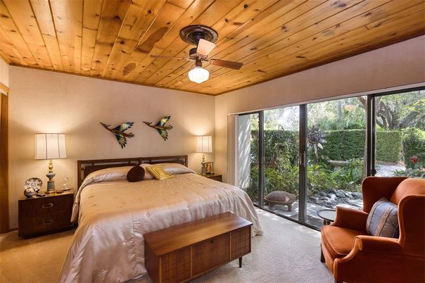 Bedroom, Interior, Wooden Ceilings