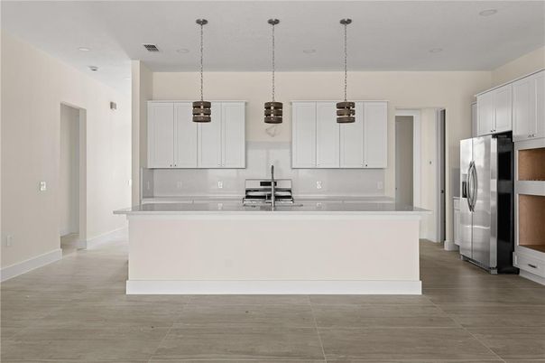 Interior, Kitchen, Pendant Lights, Recessed Lighting