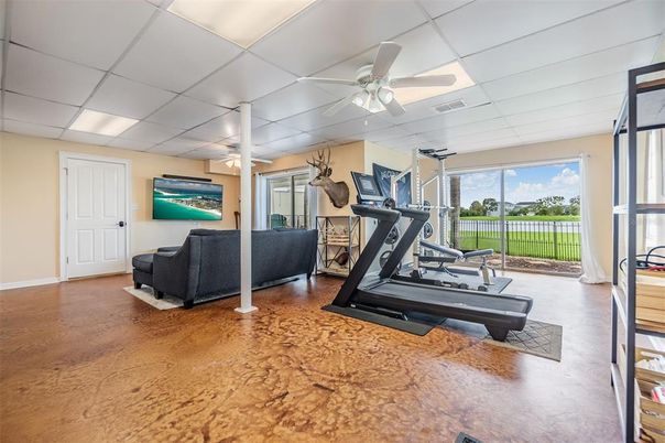 Fitness Equipment, Gym, Interior