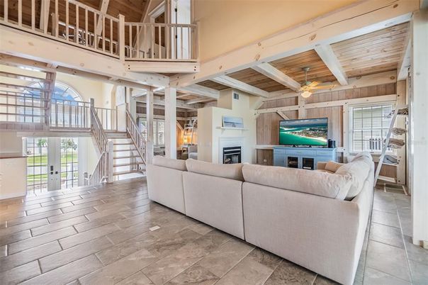 Fireplace, Interior, Living room, Wooden Beams, Wooden Ceilings, Wood Texture Flooring, Wooden Walls