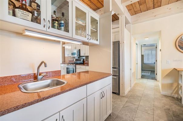 Interior, Kitchen, Wooden Ceilings