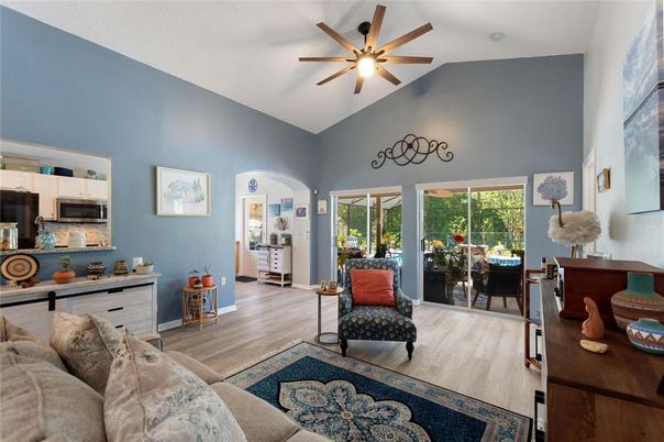 Interior, Kitchen, Living room, Wood Texture Flooring