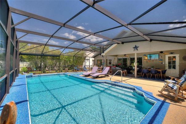 Glass Ceilings, Interior, Pool, Sun Room