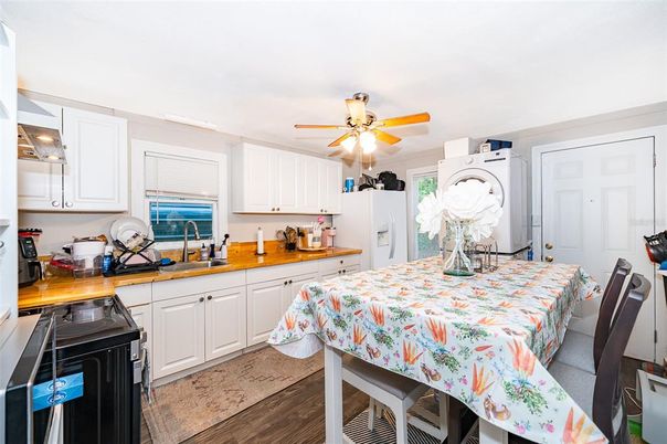 Dining room, Interior, Kitchen, Wood Texture Flooring